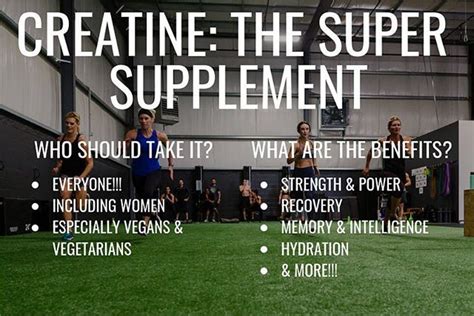 Learn all about the amazing benefits of creatine in the article. Super ...