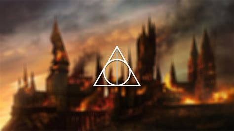 Deathly Hallows Symbol Wallpaper