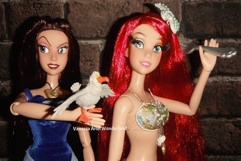 Ariel Limited Edition Doll disney Store & Vanessa Singing … | Flickr