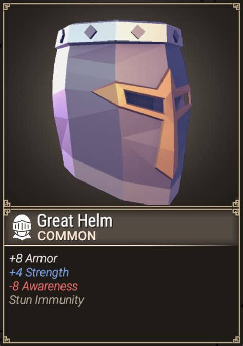 Great Helm - Official For The King Wiki