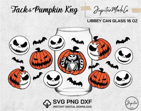 Pumpkin Jack Skellington Svg, Halloween Svg, Cut File, Cricut, Png ...