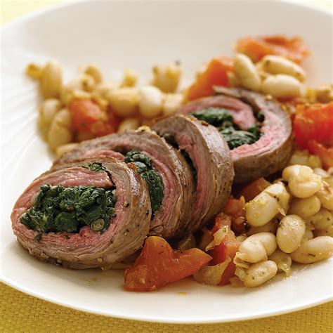 Spinach-Stuffed Flank Steak