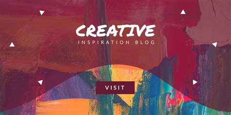 Inspiration Blog Twitter Post Template | Visme