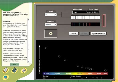 How does the chemical composition of stars determine their classification? - Play Online on ...