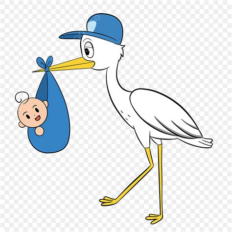 Swaddle Baby Clipart Stork