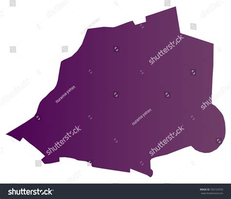 Mapvaticancity Map Each City Border Has Stock Vector (Royalty Free ...