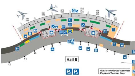 Roissy Charles De Gaulle Airport Map Paris By Train Airport Map | The ...