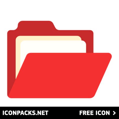 Red Closed Folder Icon Png Sdpowen | Images and Photos finder