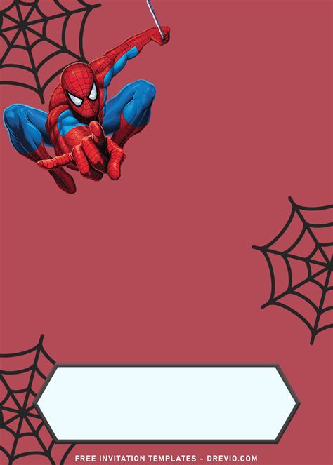 9+ Epic Spiderman Home Coming Birthday Invitation Templates | Download Hundreds FREE PRINTABLE ...