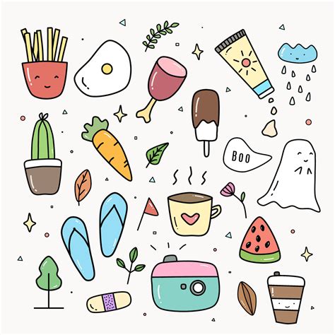 Doodle Fun Food - Free image on Pixabay