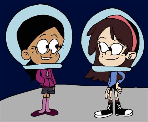 Ronnie Anne and Sid in space helmets by Mojo1985 on DeviantArt