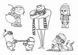 Free Printable Despicable Me Coloring Pages For Kids sketch template