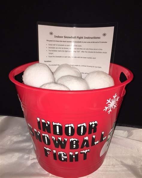 INDOOR SNOWBALL FIGHT GAME | Mountain Event Rentals