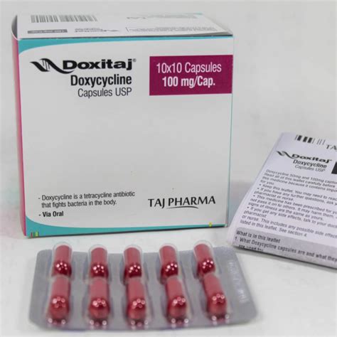 Doxycycline Uses, Side Effects, and Dosage