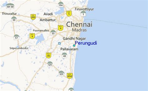 Perungudi Tide Station Location Guide