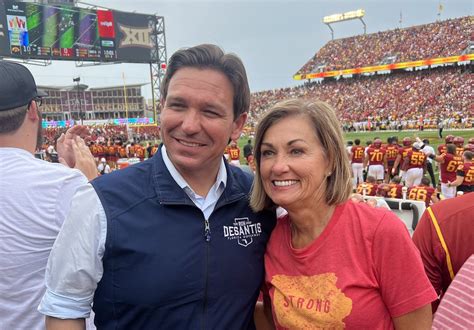 Poll: Ron DeSantis falls to third place in Iowa. Is it Kim Reynolds' fault?