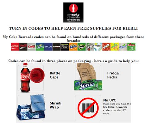 My Coke Rewards | Riebli PTA… Making a Difference Together!