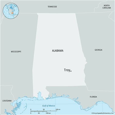 Troy | Alabama, Map, & Population | Britannica