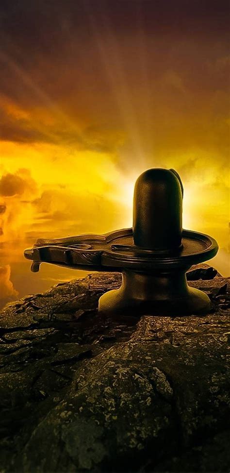 Download Devotional Stone Shiva Lingam Wallpaper | Wallpapers.com