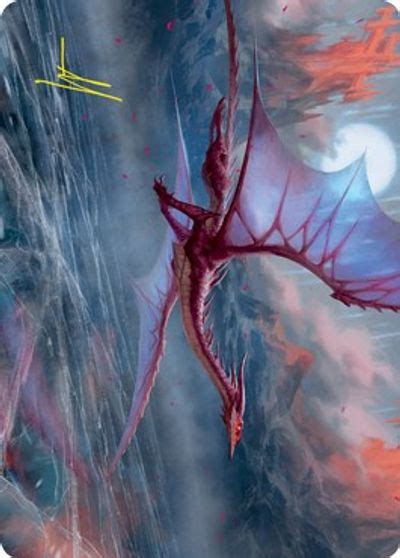 Manaform Hellkite Art Card Printings, Prices, and Variations - mtg