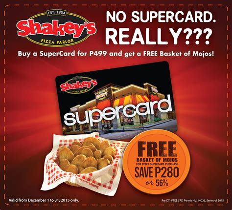 Shopgirl Jen: SHAKEY'S UNVEILS NEW SUPERCARD PERKS