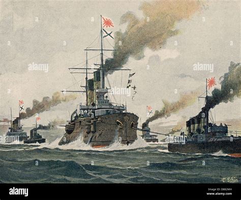 Battle of tsushima 1905 hi-res stock photography and images - Alamy