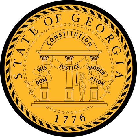 Great-Seal-of-State-of-Georgia-Mouse-Pad | U.S. Federal Government ...