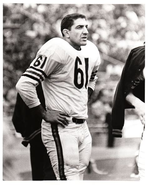 The man most say was the first middle linebacker in NFL history. This is the man where the Bears ...