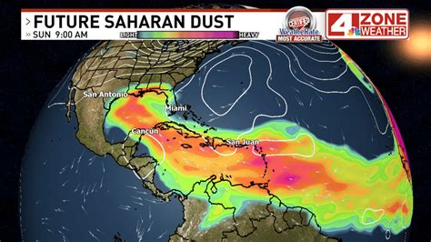 Saharan dust cloud headed for San Antonio area this weekend