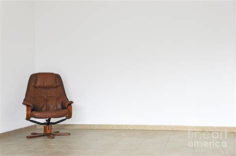 Empty office chair in empty room Photograph by Sami Sarkis | Fine Art ...