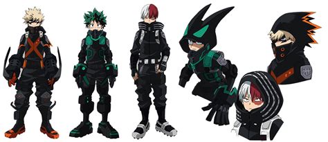 My Hero Academia the Movie 3: Stealth Suit Designs Revealed - ORENDS: RANGE (TEMP)