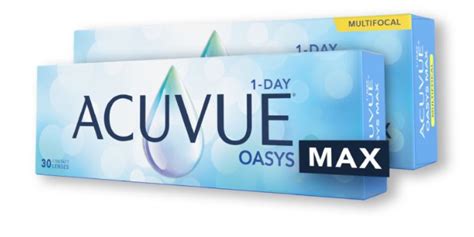 Acuvue Oasys Max 1-Day Multifocal 90 Pack - MyLens.com -USA