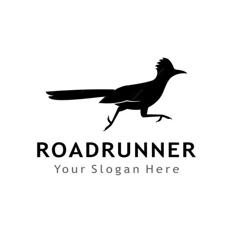 Premium Vector | Road runner bird vector logo