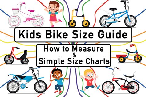 Kids Bike Size Chart: Ultimate Guide To Find The Right Bike Size ...