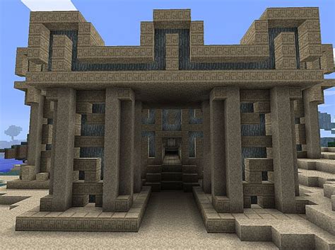 Sand Temple Minecraft Project