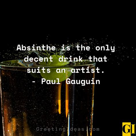 25 Best Green Fairy Absinthe Quotes From Poets And Artists