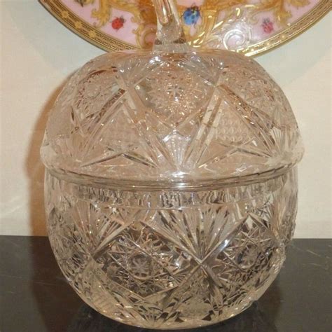 American Brilliant Cut Glass - Etsy