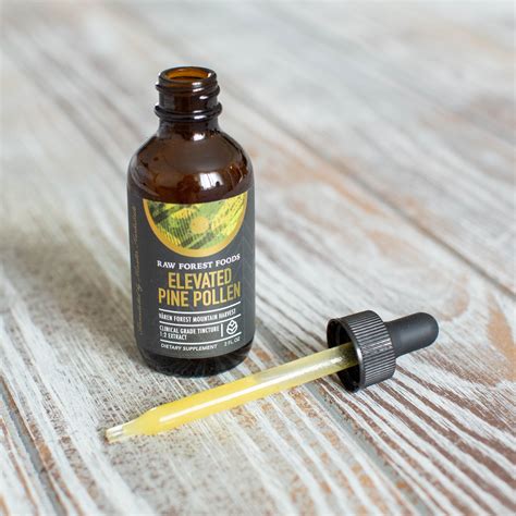 Buy 2 Ounce Pine Pollen & Nettle Root Tincture | RAW Forest Foods