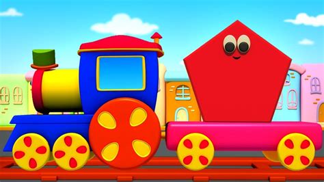 Shapes Train | Learning Videos For Children - Bob the Train Cartoons ...