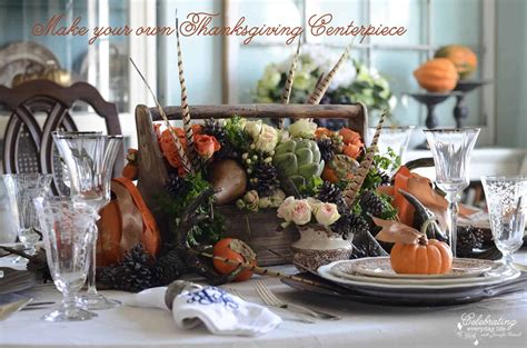 {Thanksgiving DIY} How to make your own Thanksgiving Centerpiece