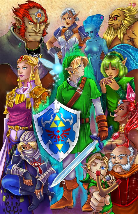 Legend of Zelda Ocarina of Time by WiL-Woods on DeviantArt