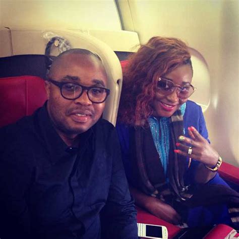 Welcome to Kingsley Otuya's Blog: #PHOTO# Ini Edo Shows Off Her Husband While On Vacation