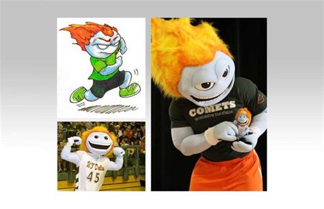 Comets Gain a Mascot - UT Dallas Interactive Timeline