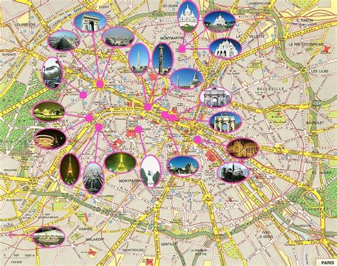 Paris France Tourist Map - Paris France | Tourist map, Paris tourist ...