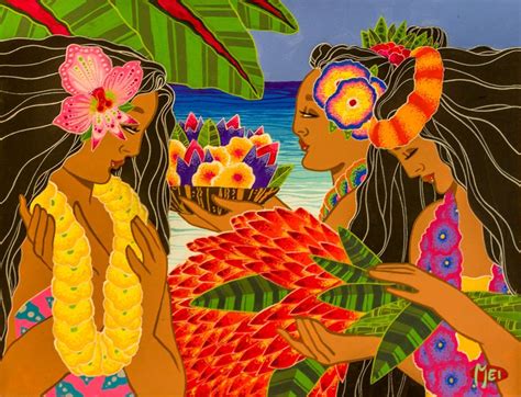 Pin on Hawaiian Art | Hawaiian art, Painting, Art