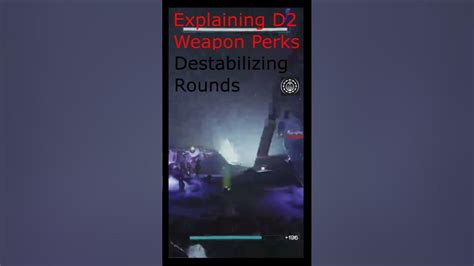 Explaining D2 Weapon Perks - Destabilizing rounds #destiny2 #pve #destiny2guide - YouTube