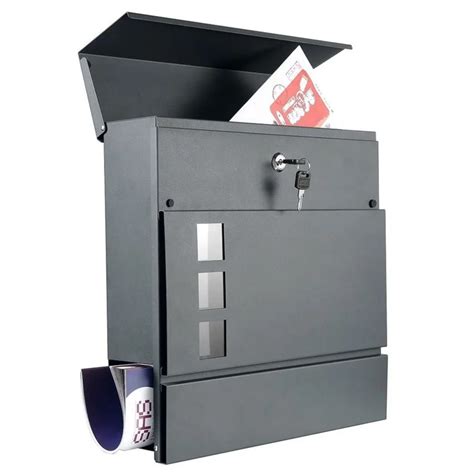 Universal Letter Box Apartments Wall Mounted Letterbox Modern Fence Render Brick Mailbox Durable ...