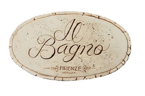 Italian Bathroom sign Il Bagno sign item 694G | Italian bathroom ...