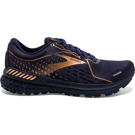 Brooks Women's Adrenaline GTS 21 Metallic Running Shoes | Academy