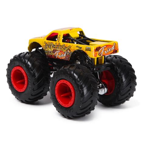 Hot Wheels Monster Trucks All Fried Up + Crushable Car